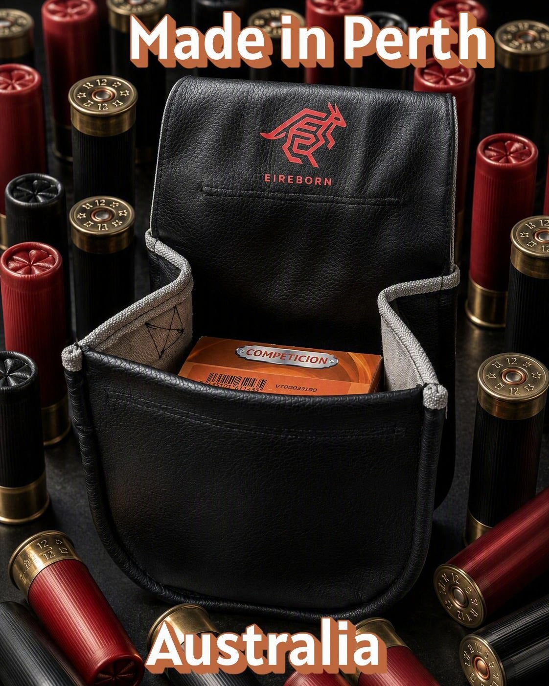 Black Ammo Belt Pouch